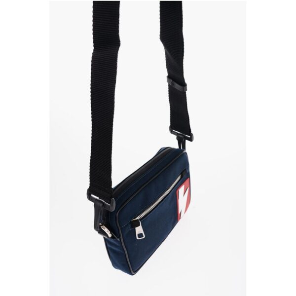 Neil Barrett Nylon Shoulder Bum Bag with Adjustable Strap - Image 3