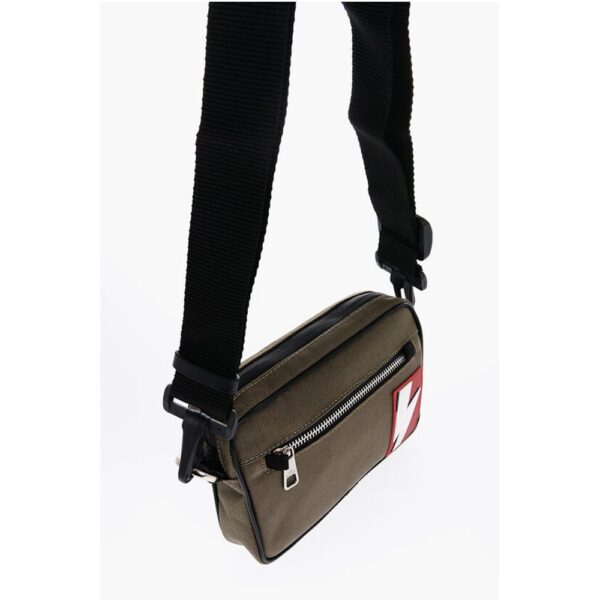 Neil Barrett Nylon Shoulder Bum Bag with Adjustable Strap - Image 3