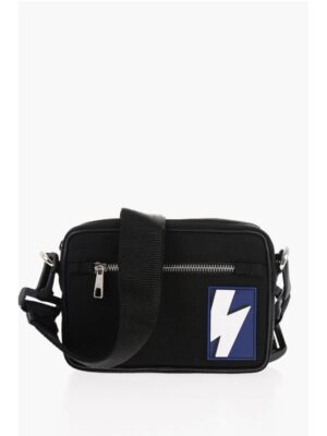 Neil Barrett Nylon Bum Bag with Embossed Monogram
