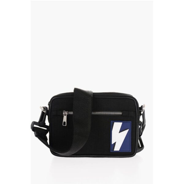 Neil Barrett Nylon Bum Bag with Embossed Monogram