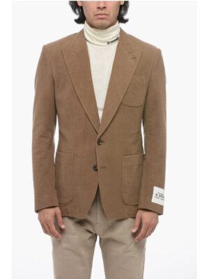 Dolce & Gabbana Single-Breasted Blazer With Silk Lining