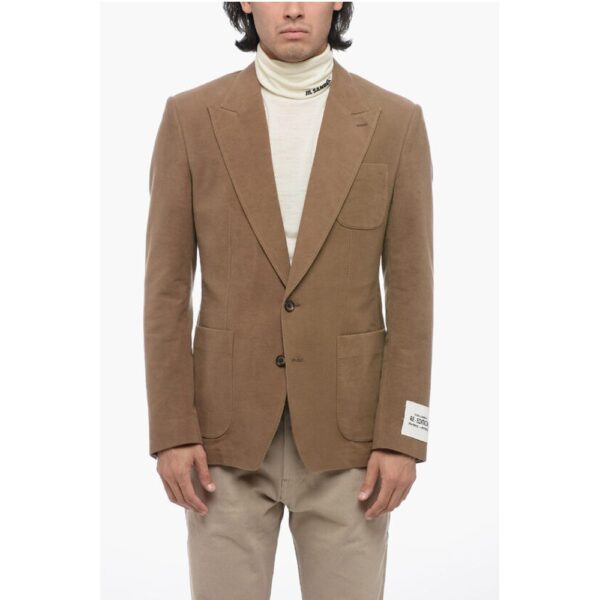 Dolce & Gabbana Single-Breasted Blazer With Silk Lining