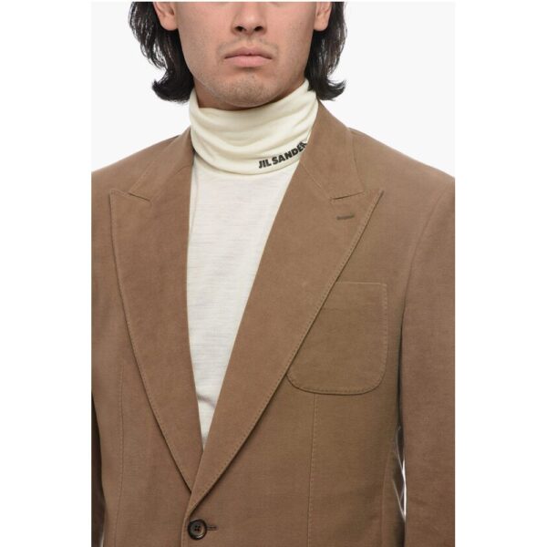 Dolce & Gabbana Single-Breasted Blazer With Silk Lining - Image 3
