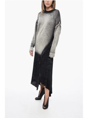 Diesel Double Fabbric KIMOLOS Dress with Gradient Effect