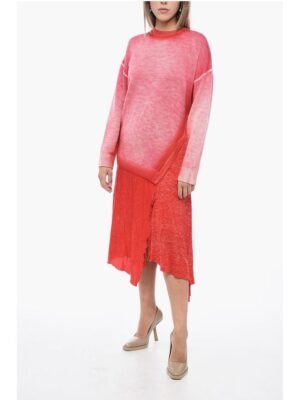 Diesel Double Fabbric KIMOLOS Dress with Gradient Effect