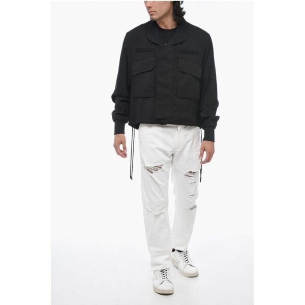 4SDesigns Shawl Collar Blazer with Hidden Closure - Image 4