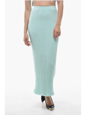 Aeron Ribbed ARIA Maxi Skirt with Elastic Waistband