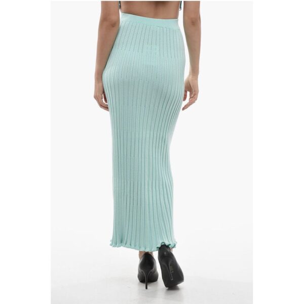 Aeron Ribbed ARIA Maxi Skirt with Elastic Waistband - Image 2