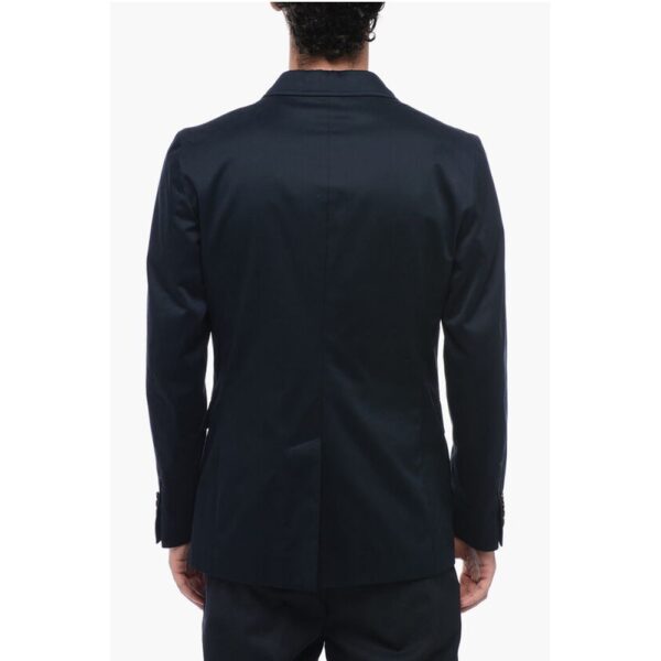 Burberry Single Breasted Blazer With Flap Pockets - Image 2