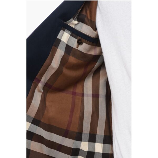 Burberry Single Breasted Blazer With Flap Pockets - Image 5