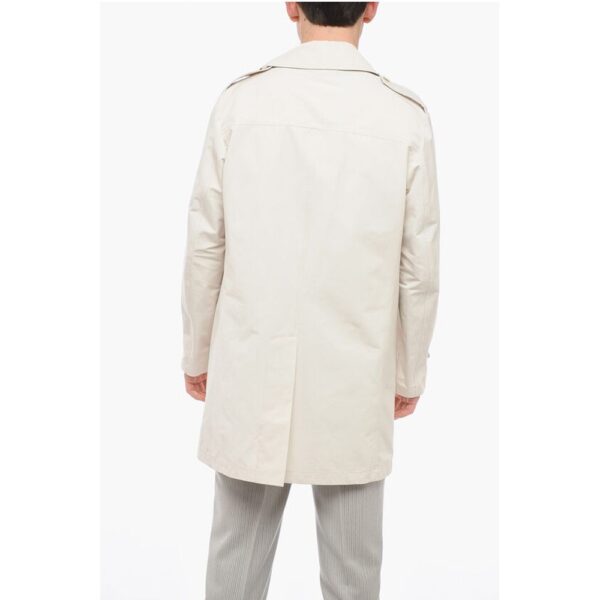 Aspesi Cotton Blend TITANIO Unlined Trench Coat - Image 2