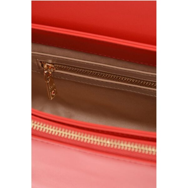 Moschino LOVE Faux Leather Bag with Golden Details and Removable Shou - Image 5