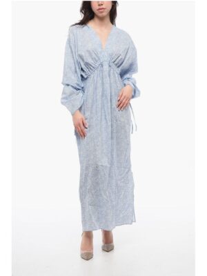 Birgitte Herskind Floral Motif RYAN Dress with Side Slit