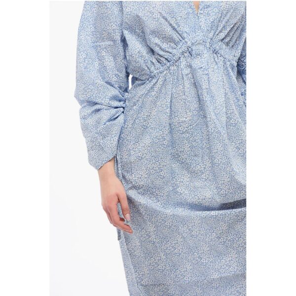 Birgitte Herskind Floral Motif RYAN Dress with Side Slit - Image 3