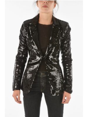 Philipp Plein COUTURE All-Over Flip Over Sequined ANASTASYE Slim Fit Blaze
