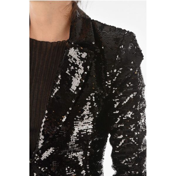 Philipp Plein COUTURE All-Over Flip Over Sequined ANASTASYE Slim Fit Blaze - Image 3