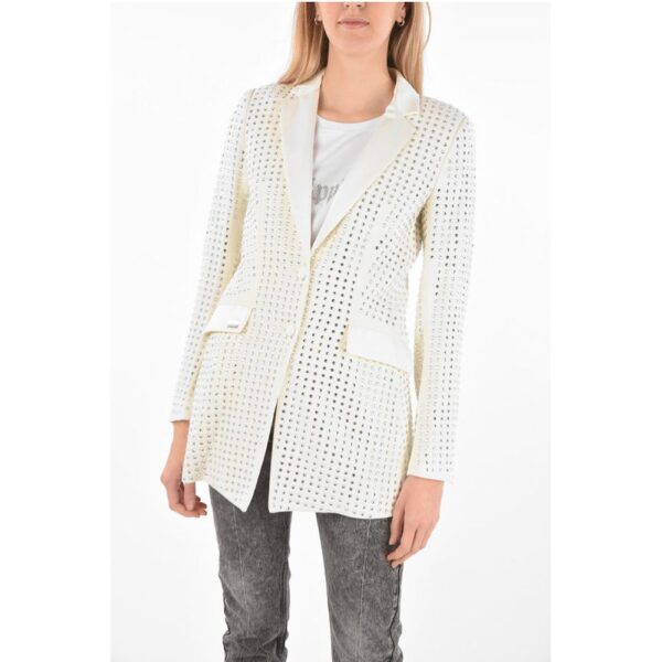Philipp Plein COUTURE Blazer CRYSTAL with All-over Rhinestones