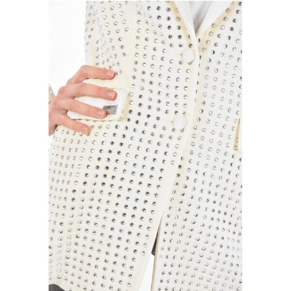 Philipp Plein COUTURE Blazer CRYSTAL with All-over Rhinestones - Image 3