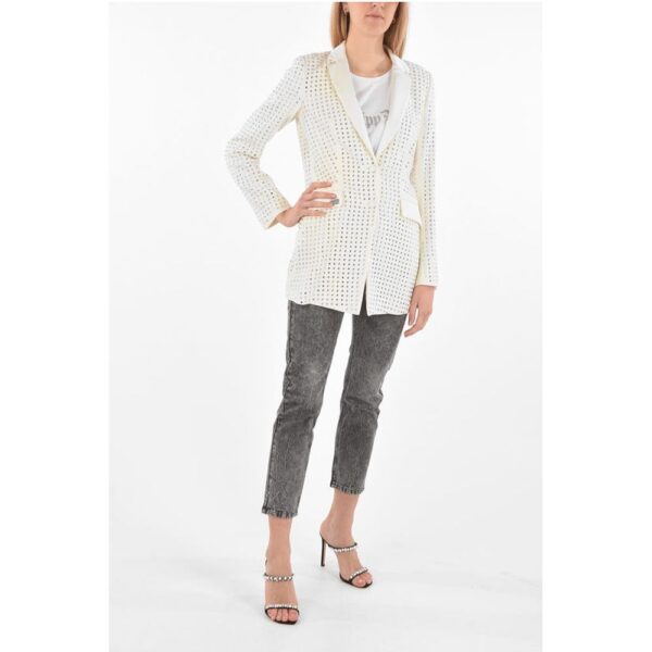 Philipp Plein COUTURE Blazer CRYSTAL with All-over Rhinestones - Image 4