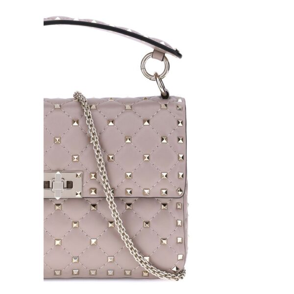 Valentino Garavani Medium Rockstud Spike Shoulder Bag - Image 4
