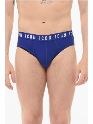 Dsquared² Cotton ICON Slip With Logoed Waistband
