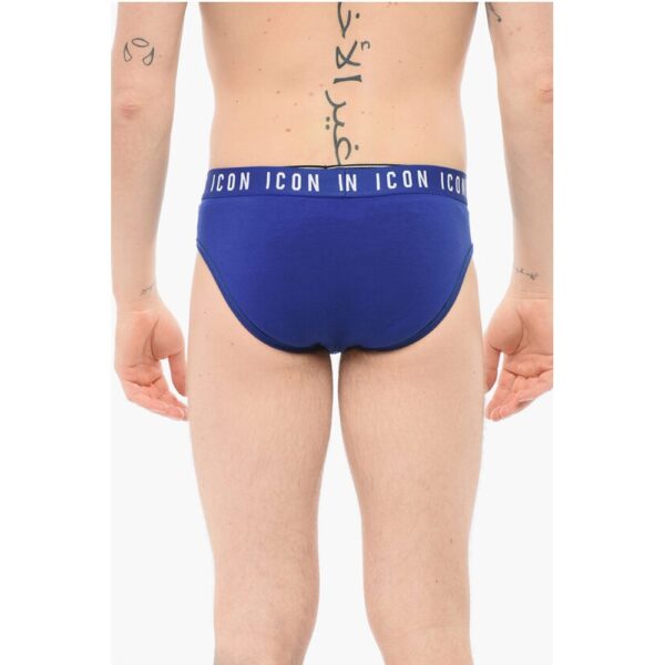 Dsquared² Cotton ICON Slip With Logoed Waistband - Image 2
