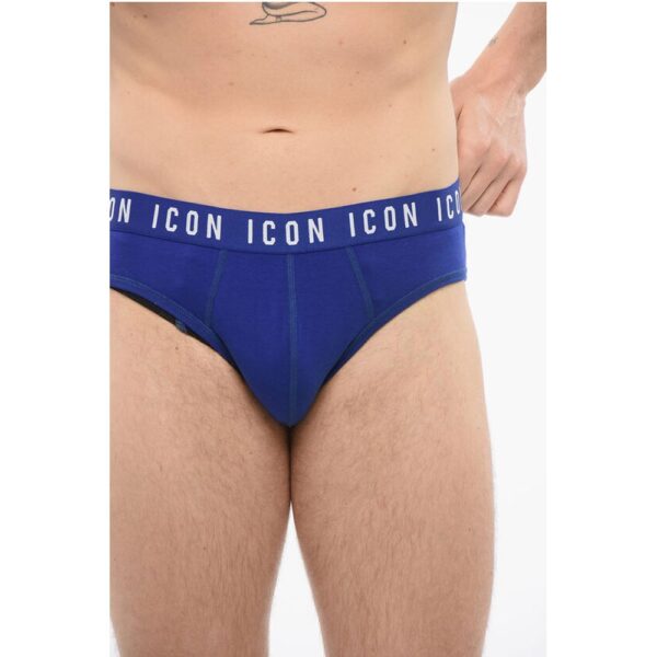 Dsquared² Cotton ICON Slip With Logoed Waistband - Image 3