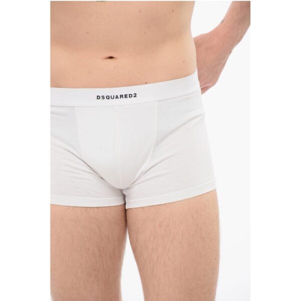 Dsquared² Cotton Boxer With Logoed Waistband - Image 3