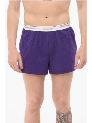 Dsquared² Cotton TRUNK Boxer With Logoed Waistband
