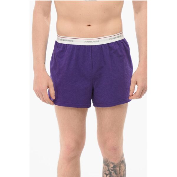 Dsquared² Cotton TRUNK Boxer With Logoed Waistband