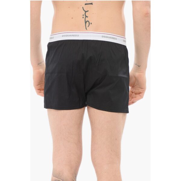 Dsquared² Cotton Blend Printed LOVE Boxer - Image 2