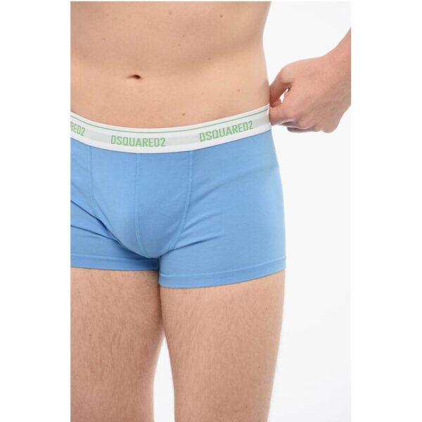 Dsquared² Cotton Boxer With Logoed Waistband - Image 3