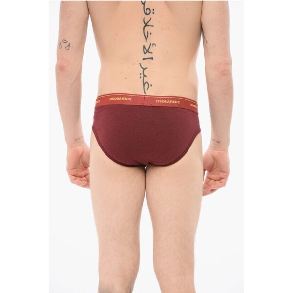 Dsquared² Cotton Slip With Logoed Waistband - Image 2