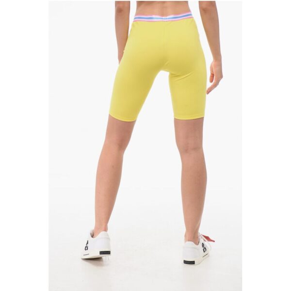 Dsquared² Cotton Stretch Cycling Shorts with Logoed Band - Image 2