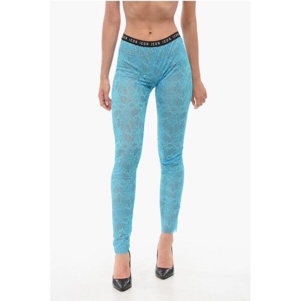 Dsquared² Sheer Lace ICON Leggings