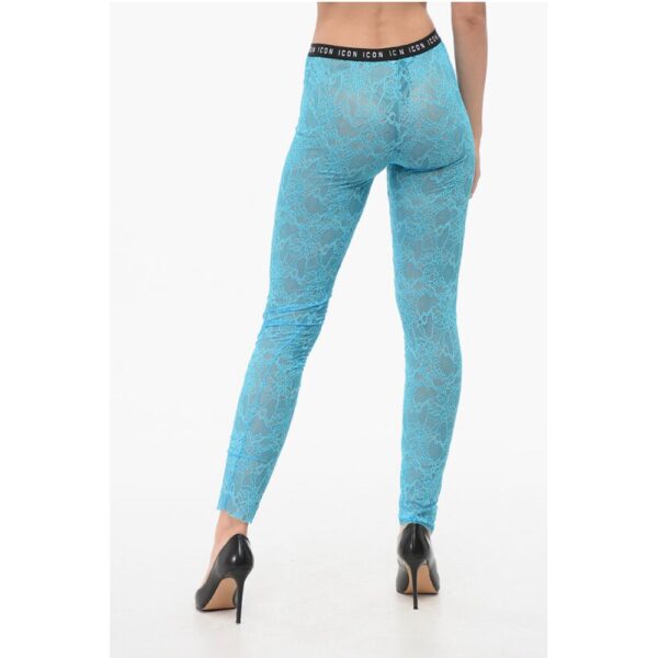 Dsquared² Sheer Lace ICON Leggings - Image 2