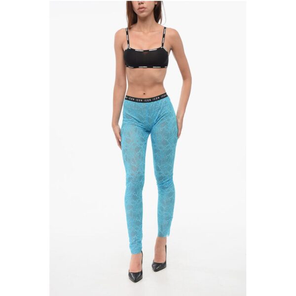 Dsquared² Sheer Lace ICON Leggings - Image 4