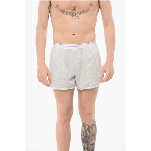 Dsquared² Cotton TRUNK Boxer With Logoed Waistband