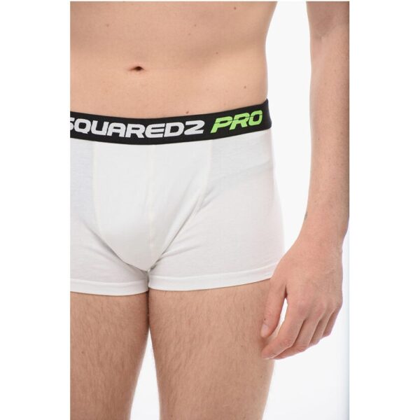 Dsquared² Cotton PRO Boxer With Logoed Waistband - Image 3