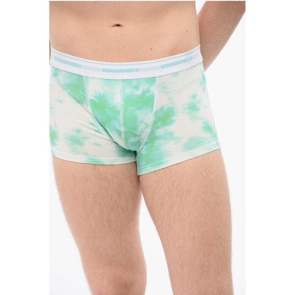 Dsquared² Tie Dye Print Cotton Boxer - Image 3