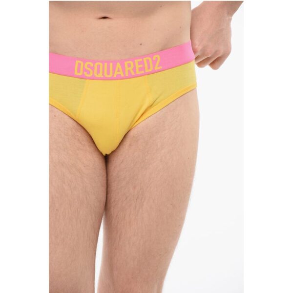 Dsquared² Cotton Slip With Logoed Waistband - Image 3