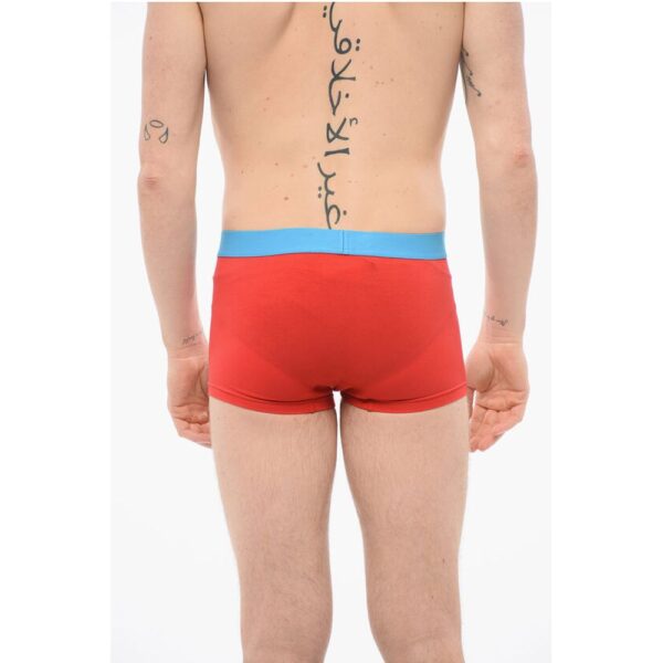 Dsquared² Cotton Boxer With Logoed Contrasting Waistband - Image 2
