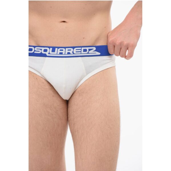 Dsquared² Cotton Slip With Logoed Waistband - Image 3