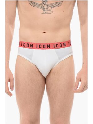Dsquared² Cotton ICON Slip With Logoed Waistband