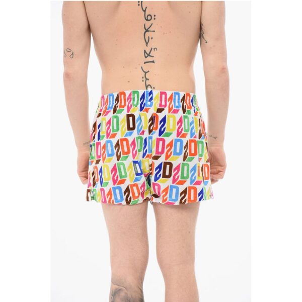Dsquared² All-Over logo Chenille Swim Shorts - Image 2