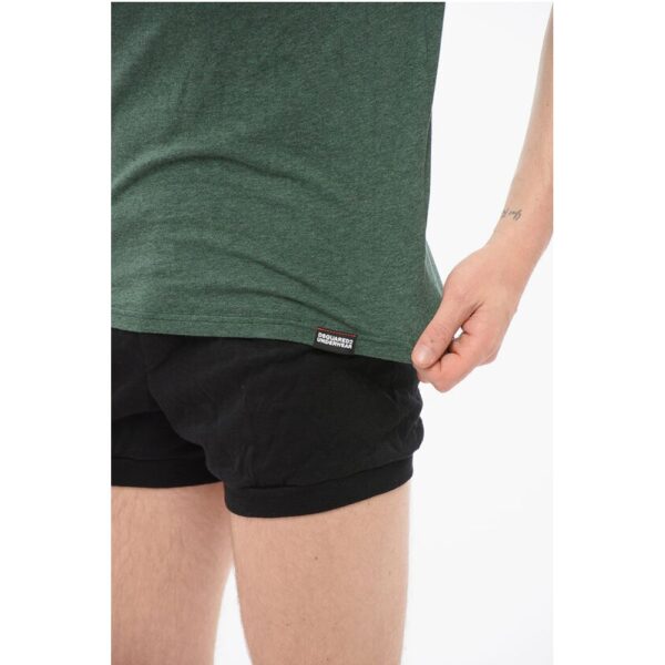 Dsquared² Crewneck Cotton Pajama T-shirt - Image 3