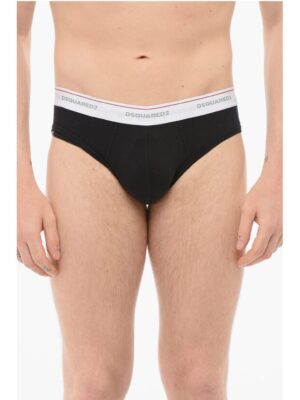Dsquared² Cotton Slip With Front Push UP