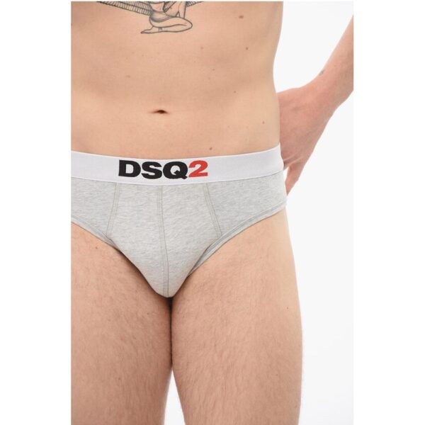Dsquared² Cotton DSQ2 Boxer With Logoed Waistband - Image 3