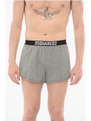 Dsquared² Stretchy Boxer With Logoed Band