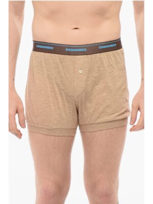 Dsquared² Cotton TRUNK Boxer With Logoed Waistband
